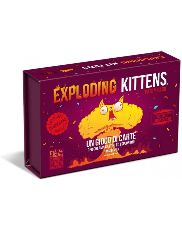 Asmodee - Exploding Kittens: Party Pack - Edizione in Italiano