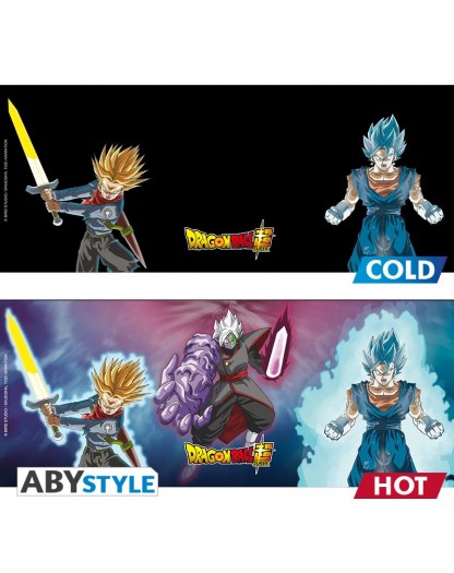 Tazza Dragon Ball Super - Mug Heat Change Vegito e Trunks - 460 ml