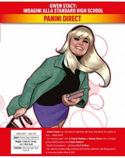 Gwen Stacy – Indagini alla Standard High School – Volume Unico – Panini Comics – Italiano