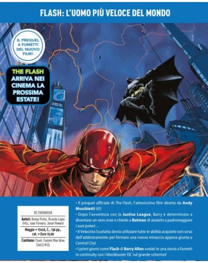Flash – L’Uomo Più Veloce del Mondo – Volume Unico – DC Comics Evergreen – Panini Comics – Italiano