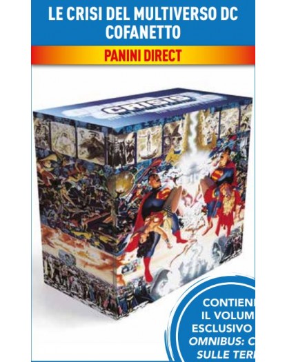 Le Crisi del Multiverso DC Cofanetto (Vol. 1-4 + Crisi sulle Terre Multiple) – DC Omnibus – Panini Comics – Italiano