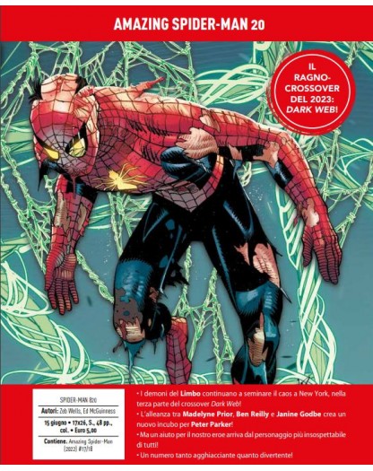 Amazing Spider-Man 20 – L’Uomo Ragno 820 – Panini Comics – Italiano