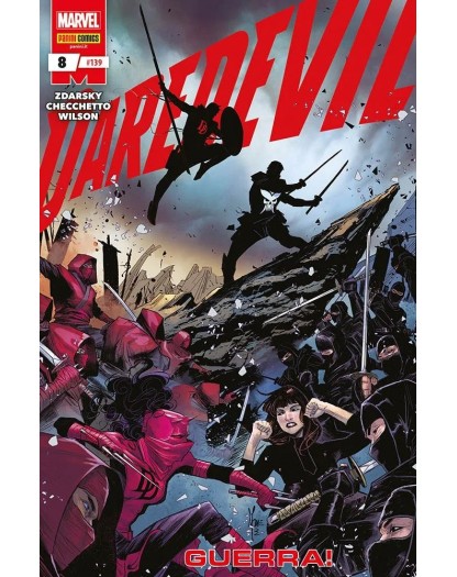 Daredevil 8 – Devil & I Cavalieri Marvel 139 – Panini Comics – Italiano