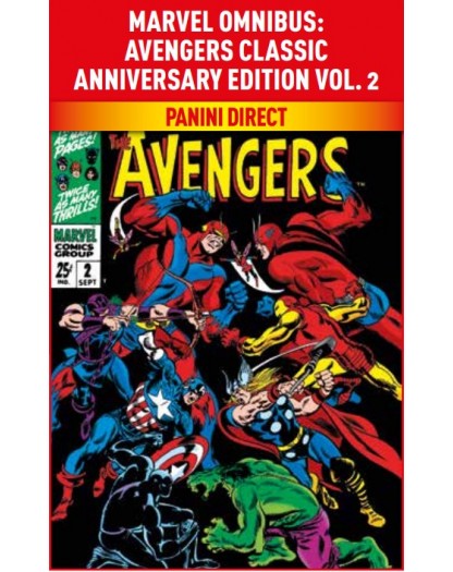 Avengers Classic – Anniversary Edition Vol. 2 – Marvel Omnibus – Panini Comics – Italiano