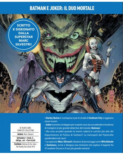 Batman e Joker – Il Duo Mortale – Volume Unico – DC Black Label Complete Collection – Panini Comics – Italiano