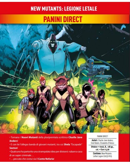 New Mutants – Legione Letale – Volume Unico – Panini Comics – Italiano