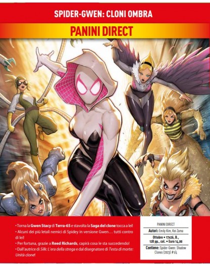 Spider-Gwen – Cloni Ombra Volume Unico – Panini Comics – Italiano