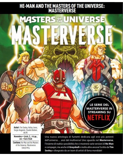 He-Man and the Masters of the Universe – Masterverse – Volume Unico – Panini Comics – Italiano