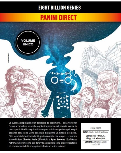 Eight Billion Genies – Panini Comics – Italiano