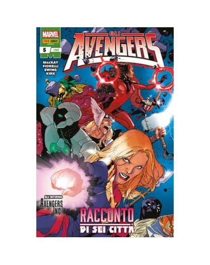 Avengers 5  – Avengers 167 – Panini Comics – Italiano