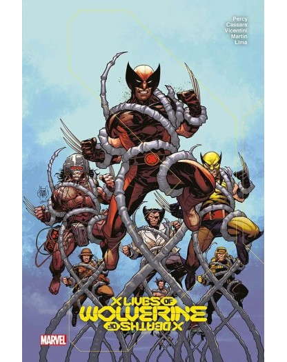 X Lives / X Deaths of Wolverine – Marvel Deluxe – Panini Comics – Italiano