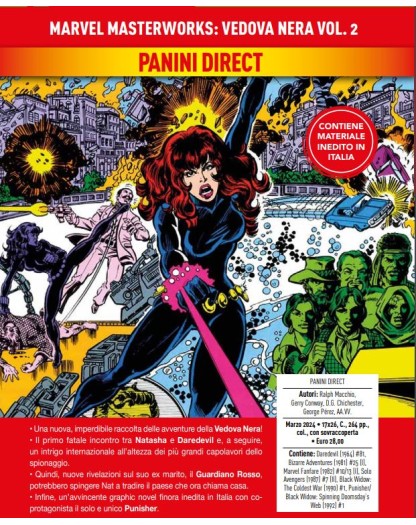 Vedova Nera Vol. 2 – Marvel Masterworks – Panini Comics – Italiano