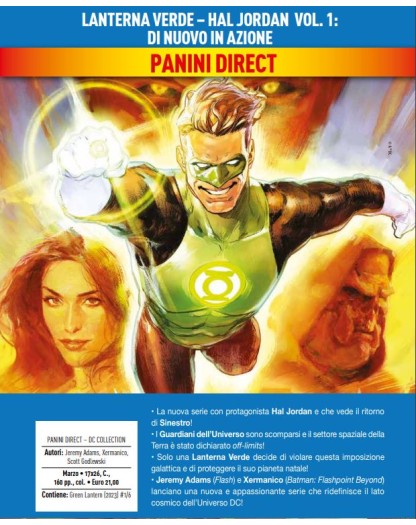 Lanterna Verde - Hal Jordan Vol. 1: Di nuovo in azione –  Panini Comics – Italiano