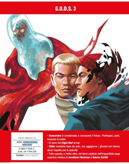 G.O.D.S. 3 – Marvel Miniserie 278 – Panini Comics – Italiano