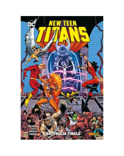 New Teen Titans di Wolfman & Pérez Vol. 12  – Battaglia Finale  - Panini Comics – Italiano