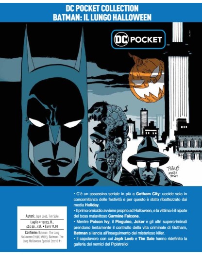 Batman – Il Lungo Halloween – DC Pocket Collection – Panini Comics – Italiano