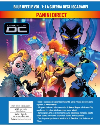 Blue Beetle Vol. 1 – La Guerra degli Scarabei – DC Comics Collection – Panini Comics – Italiano