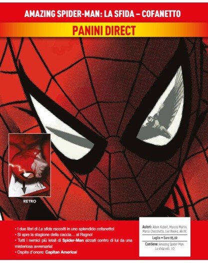 Amazing Spider-Man – La Sfida Cofanetto (Vol. 1-2) – Panini Comics – Italiano