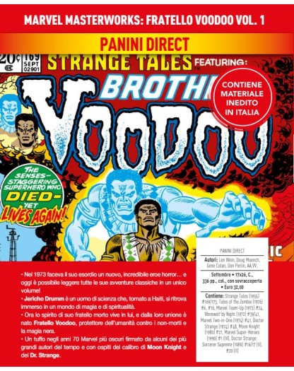 Fratello Voodoo Vol. 1 – Marvel Masterworks – Panini Comics – Italiano