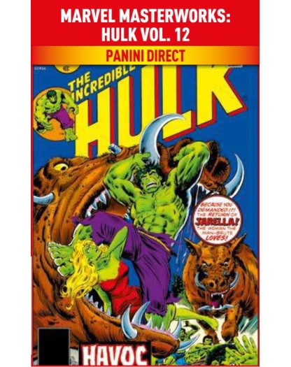 L’Incredibile Hulk Vol. 12 – Marvel Masterworks – Panini Comics – Italiano