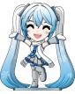 Hatsune Miku Vinyl Figure Snow Miku 11 cm